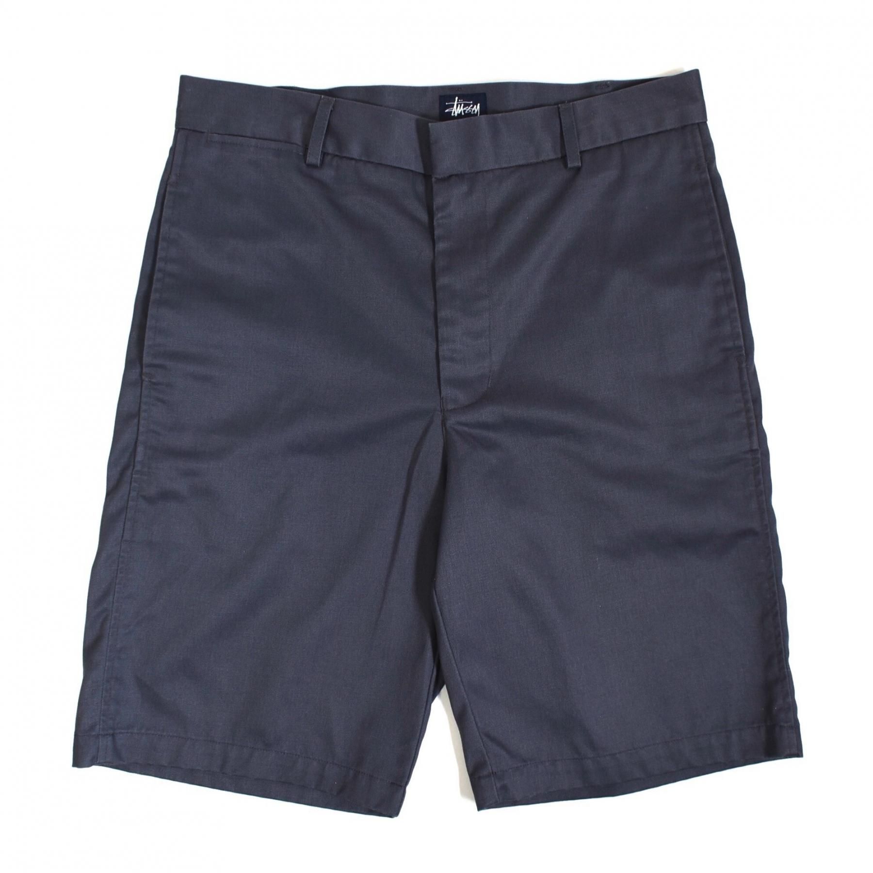 1990s STUSSY Work shorts 33 MADE IN USA Gray