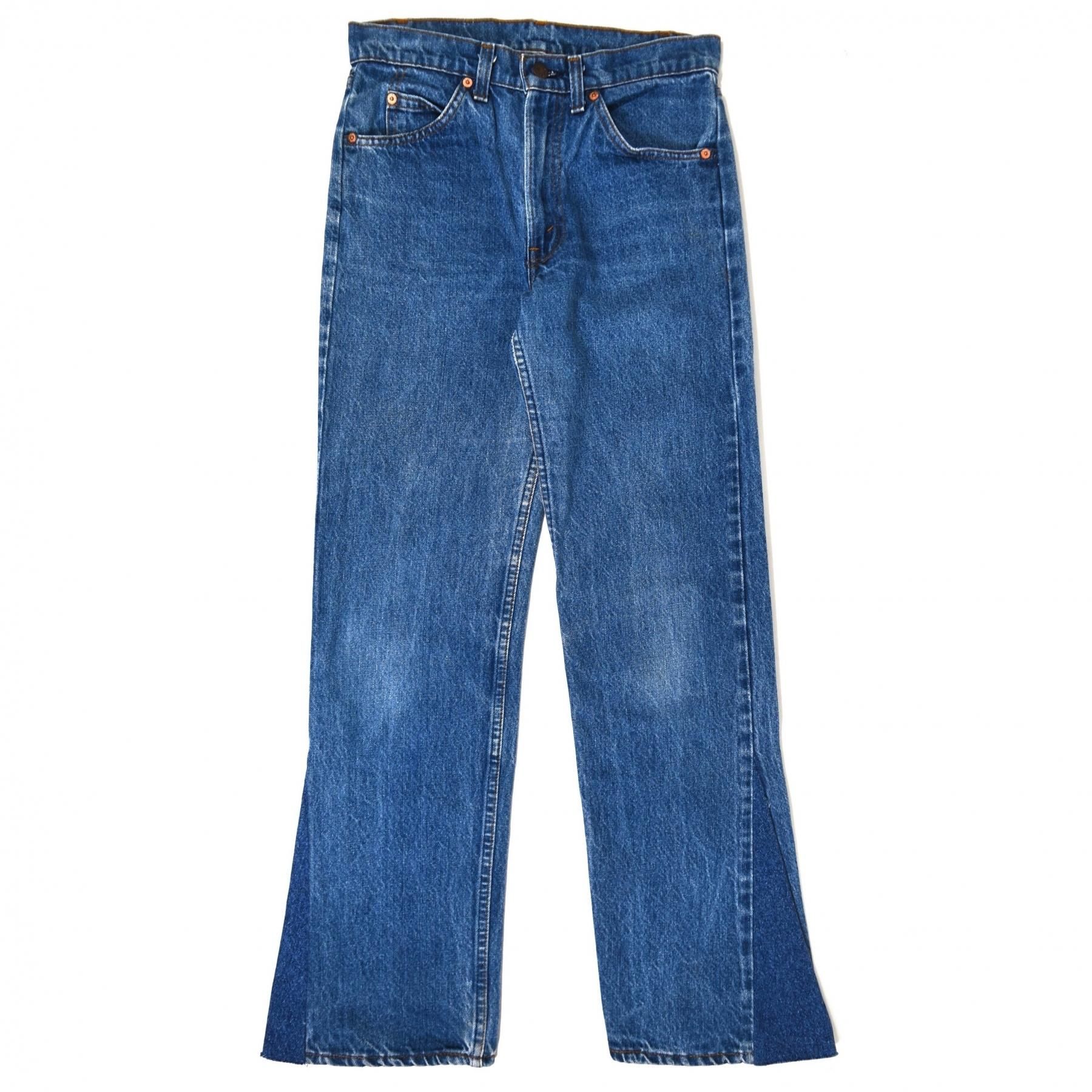 1980s LEVI'S COSTOM BELL BOTTME W29 L30 MADE IN USA (Maybe) 