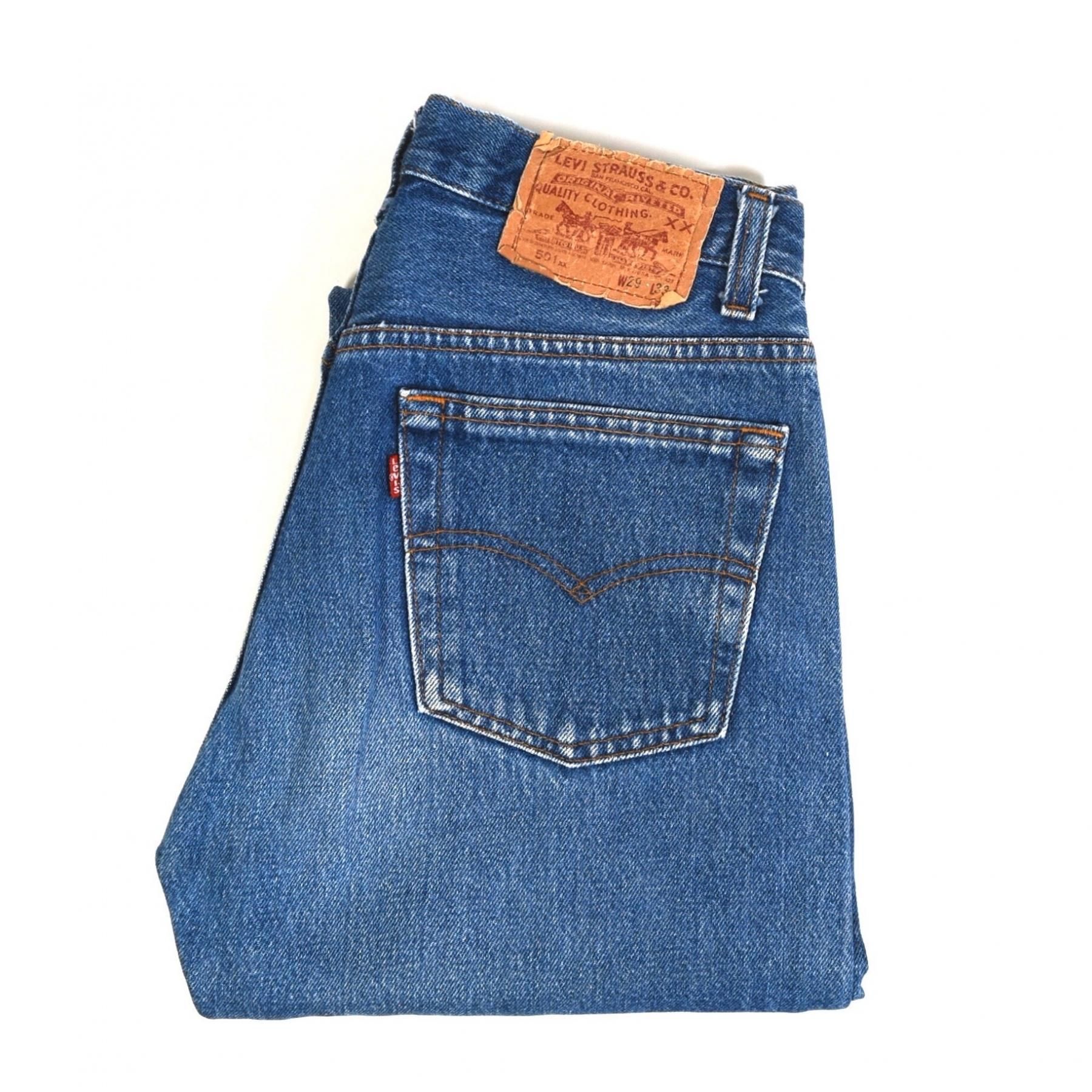 1990 LEVI'S 501xx W29 MADE IN USA Indigo