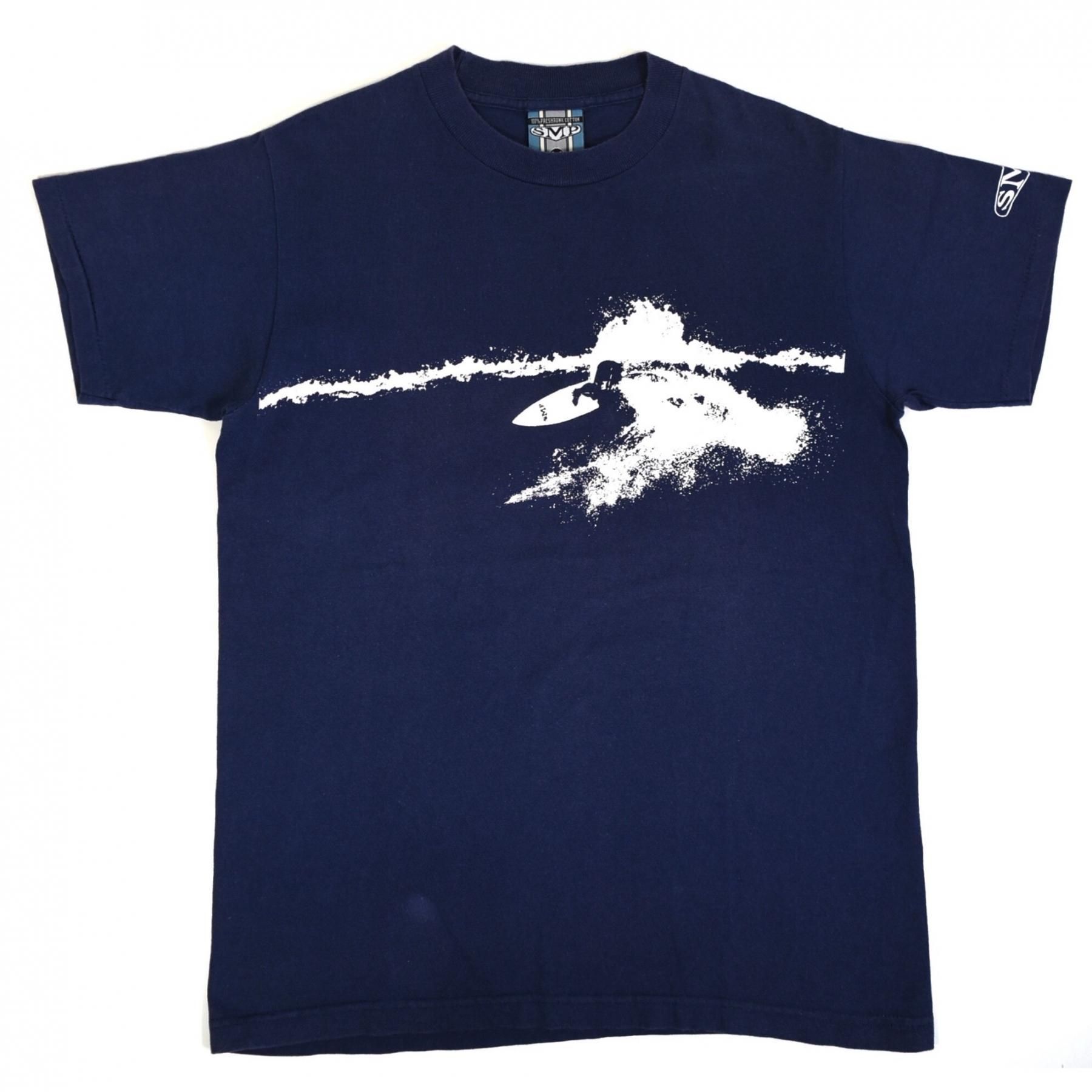 1990s SMP SURF Tee M MADE IN USA Navy