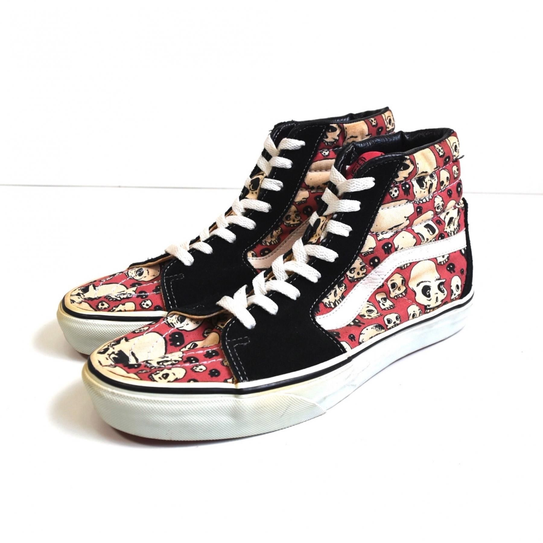 2000s VANS SK8 HI Skull US9.5