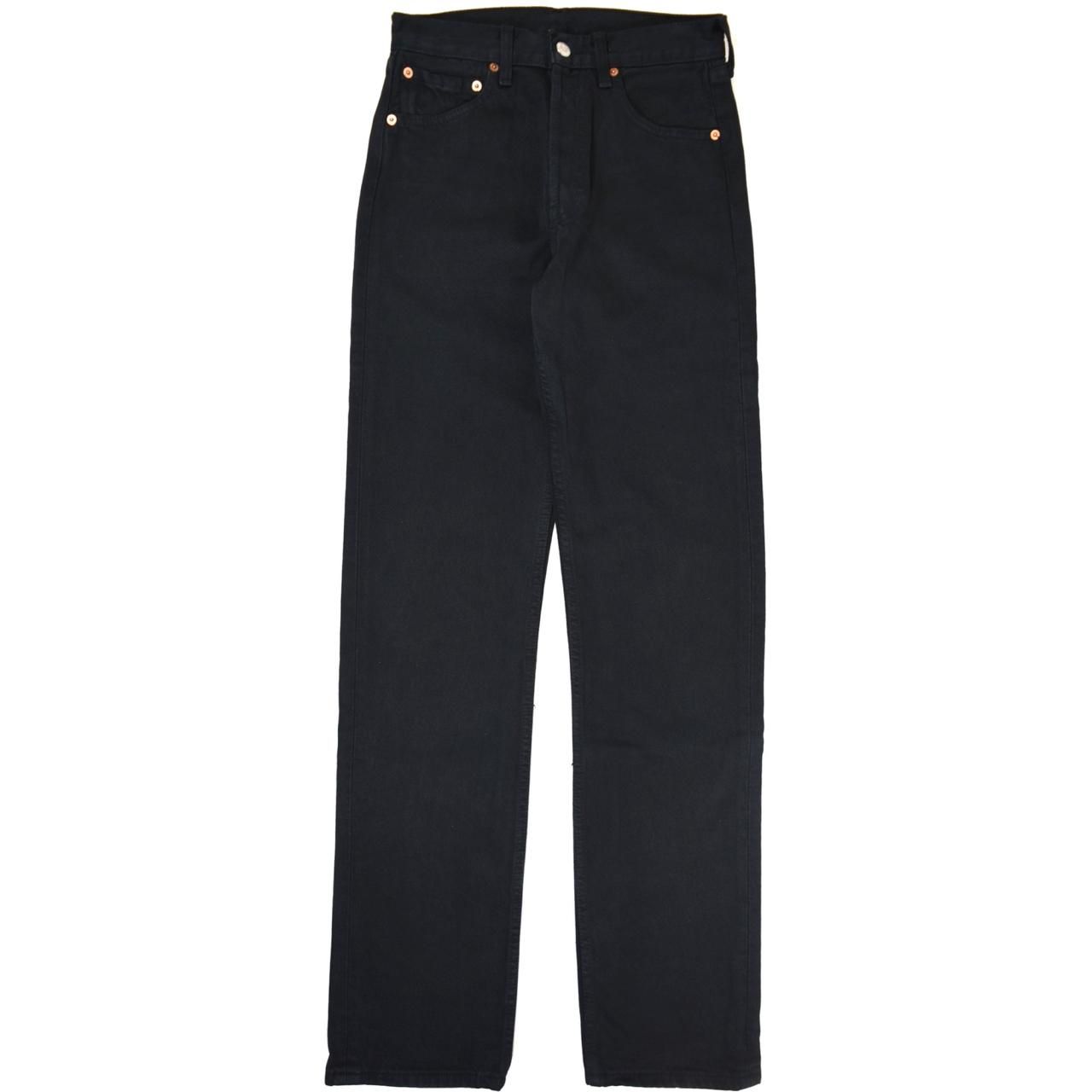 1990s EURO LEVI'S 501 W28 L34 MADE IN TURKEY Black