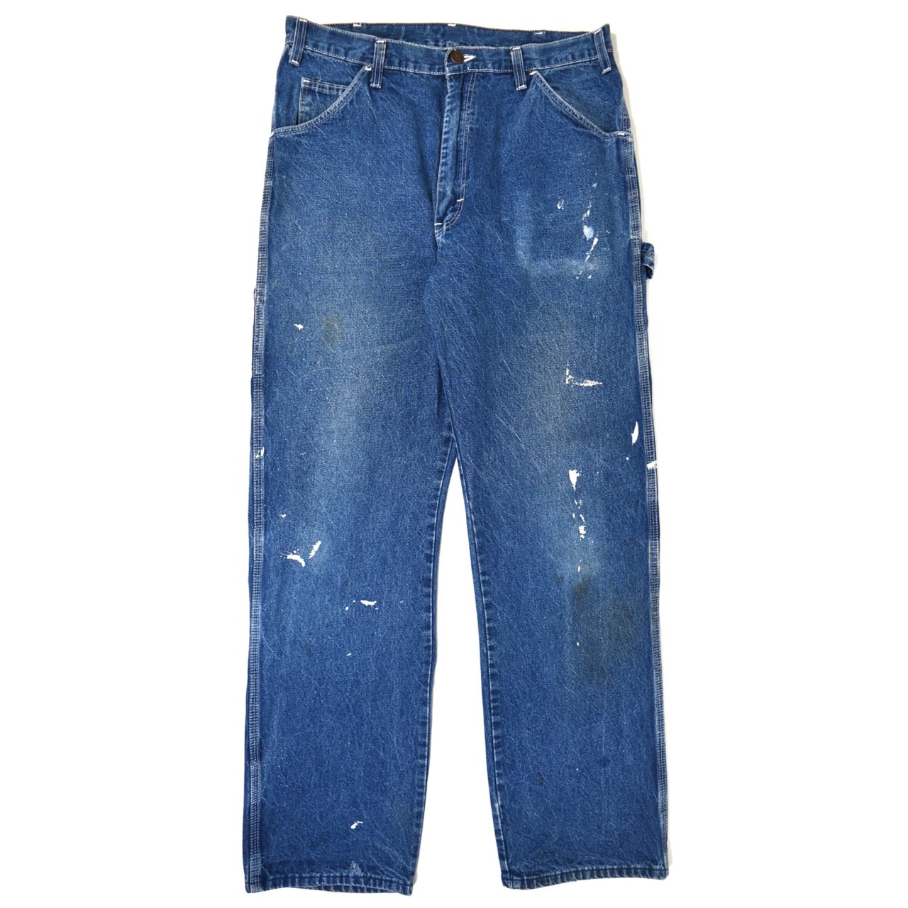 1980s DICKIES Painter denim pants 3432 Indigo