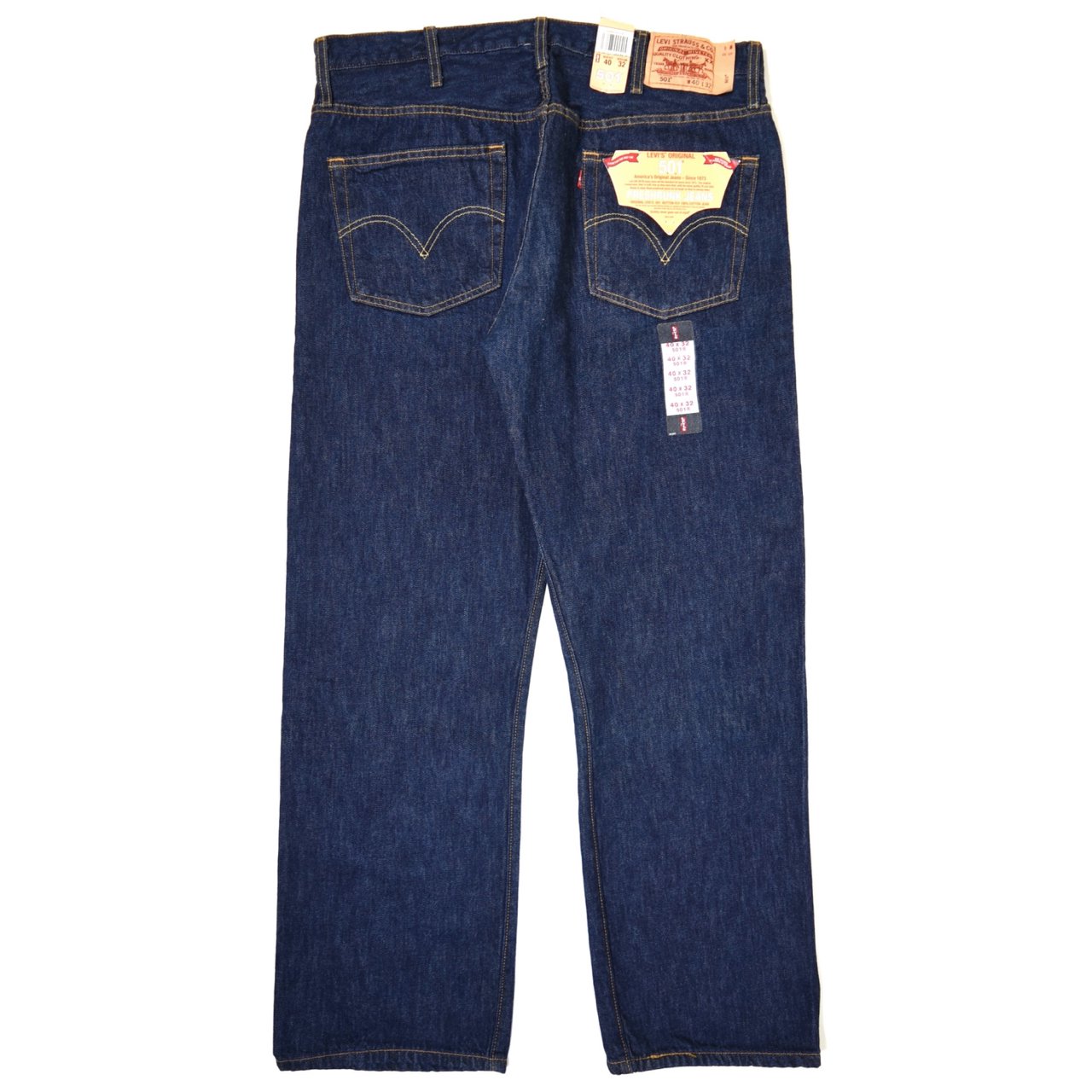 DEAD STOCK 2000s LEVI'S 501 W40 L32 Dark indigo