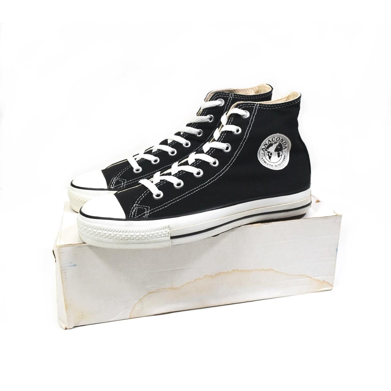 DEAD STOCK 1990s CONVERSEANACONDA SPORTS US8.5(27cm) MADE IN USA Black
