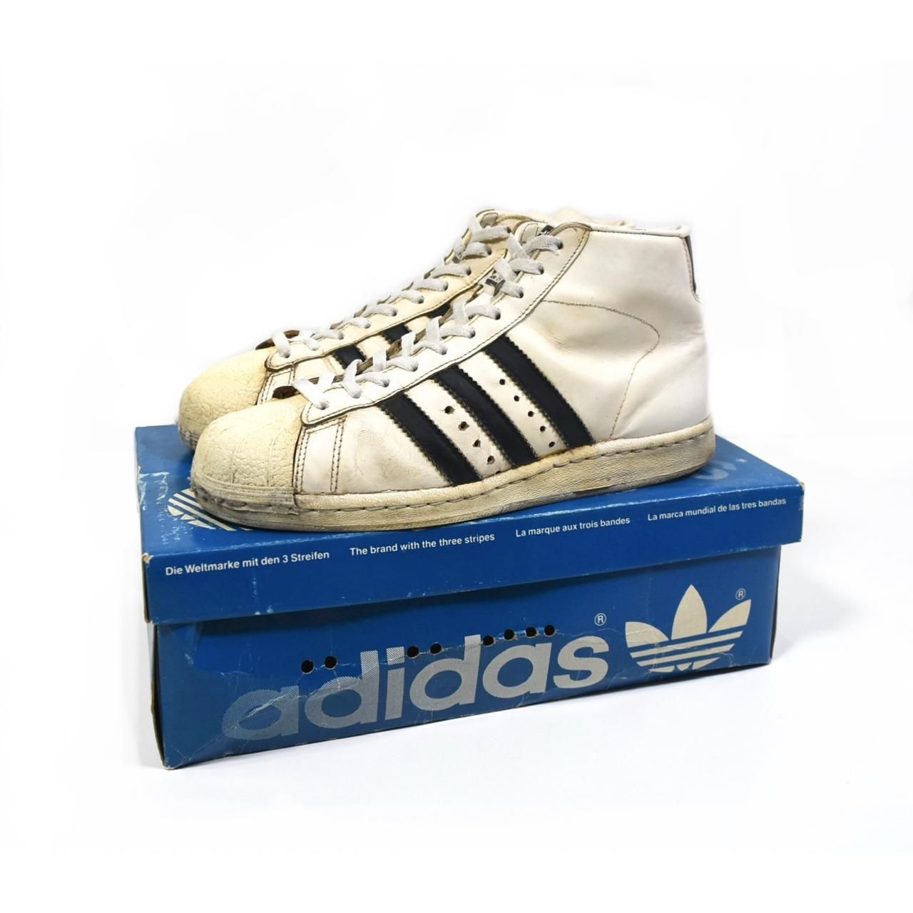 1970s adidas Super star Hi US8.5(26.5cm) MADE IN FRANCE