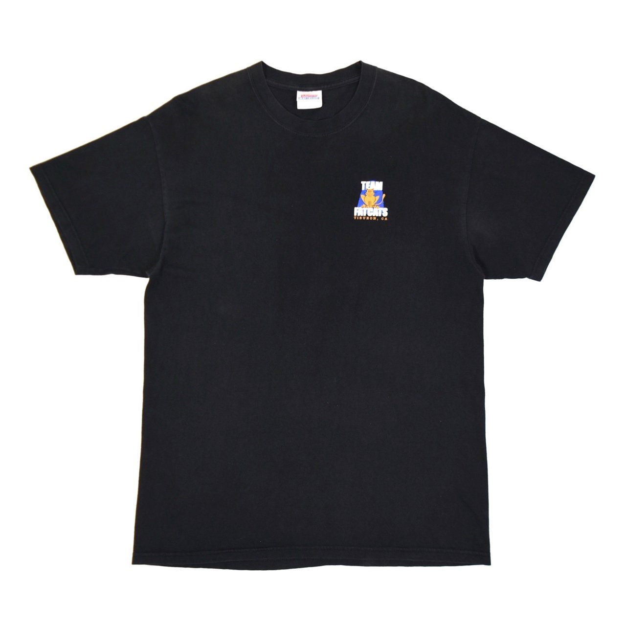 1990s TEAM FATCATS Sledge Jammer S/S Tee L Black