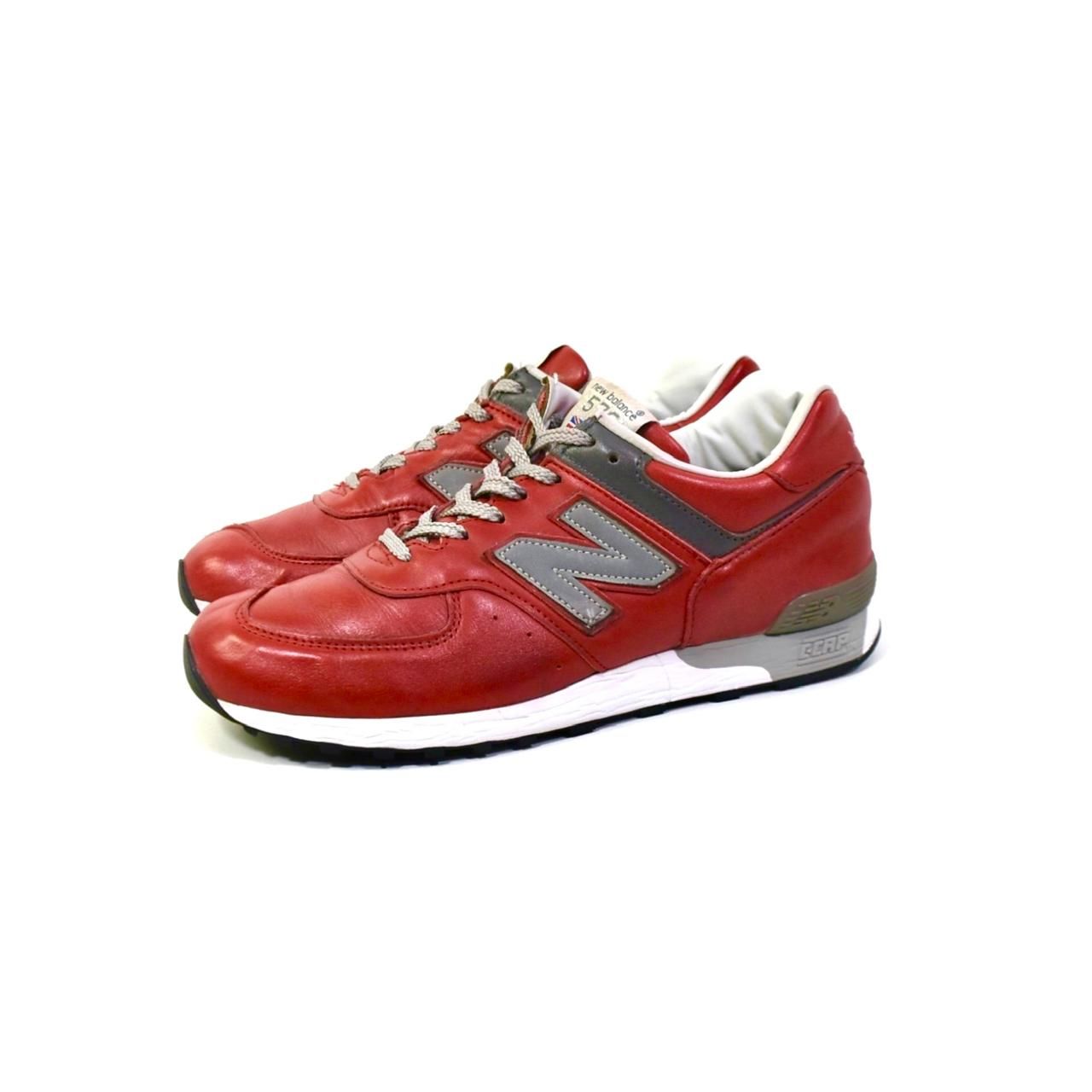 NEW BALANCE 576 Leather US8(26cm) MADE IN ENGLAND Red