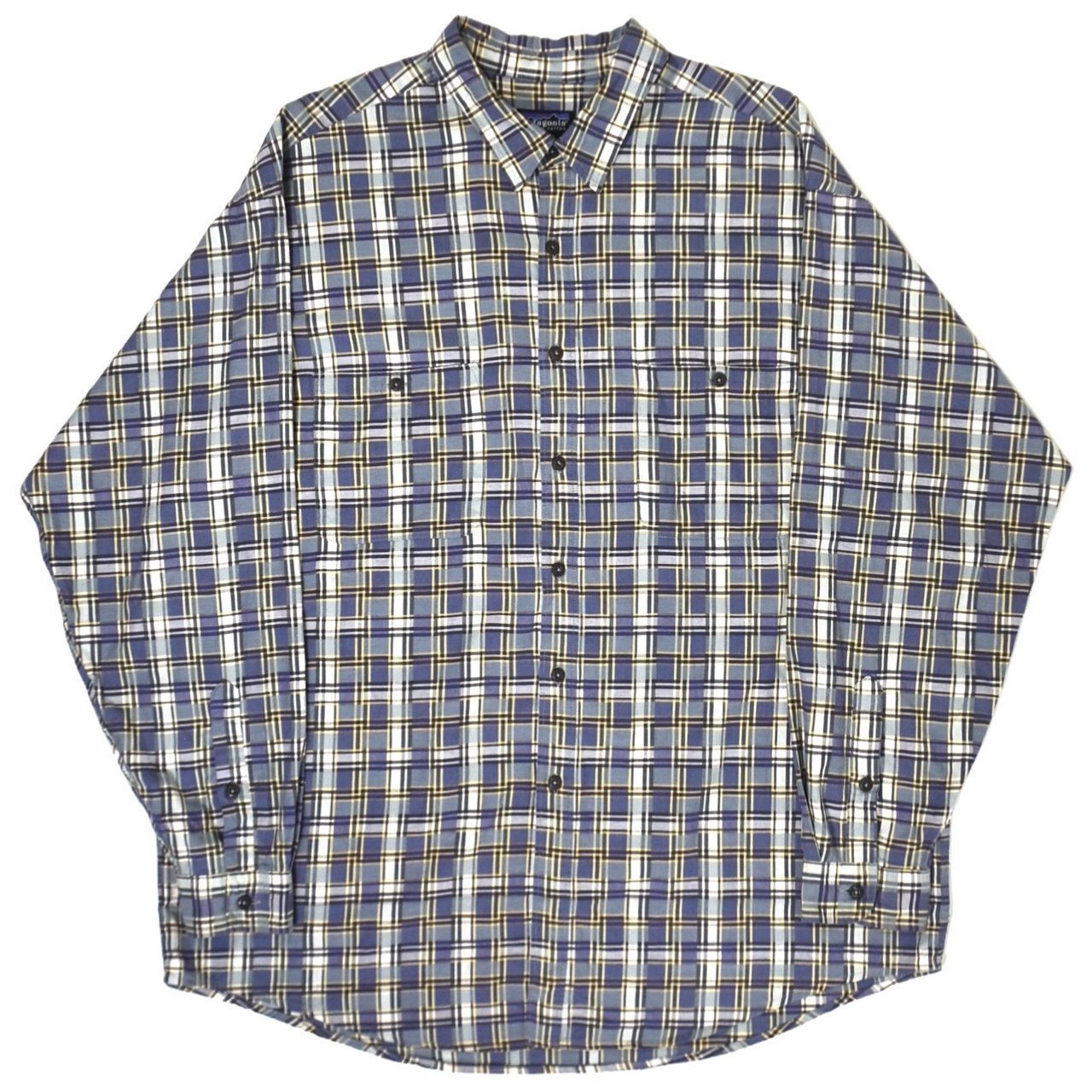 1990s PATAGONIA Cotton flannel shirts XL