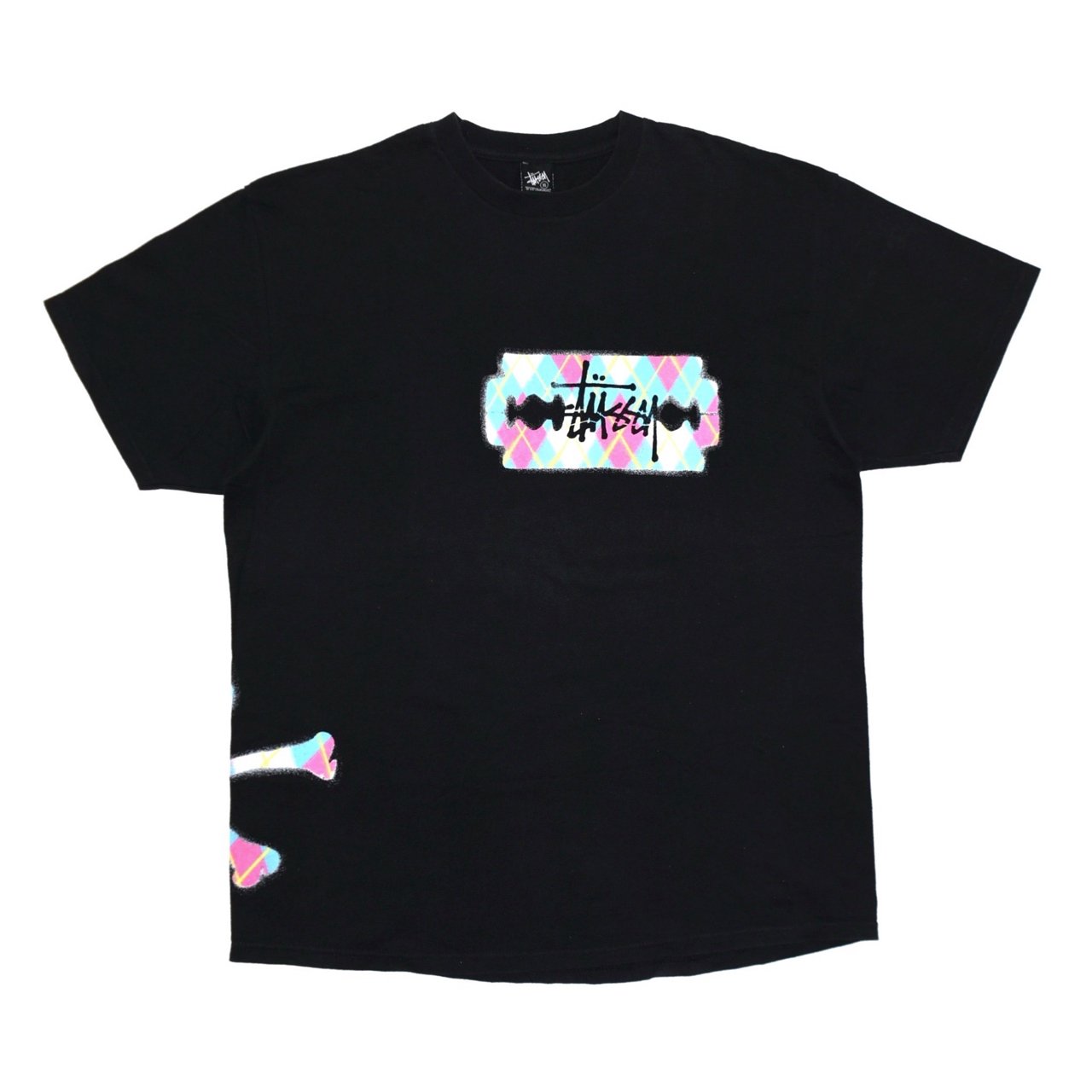 2000s〜 STUSSY S/S Tee XL Black