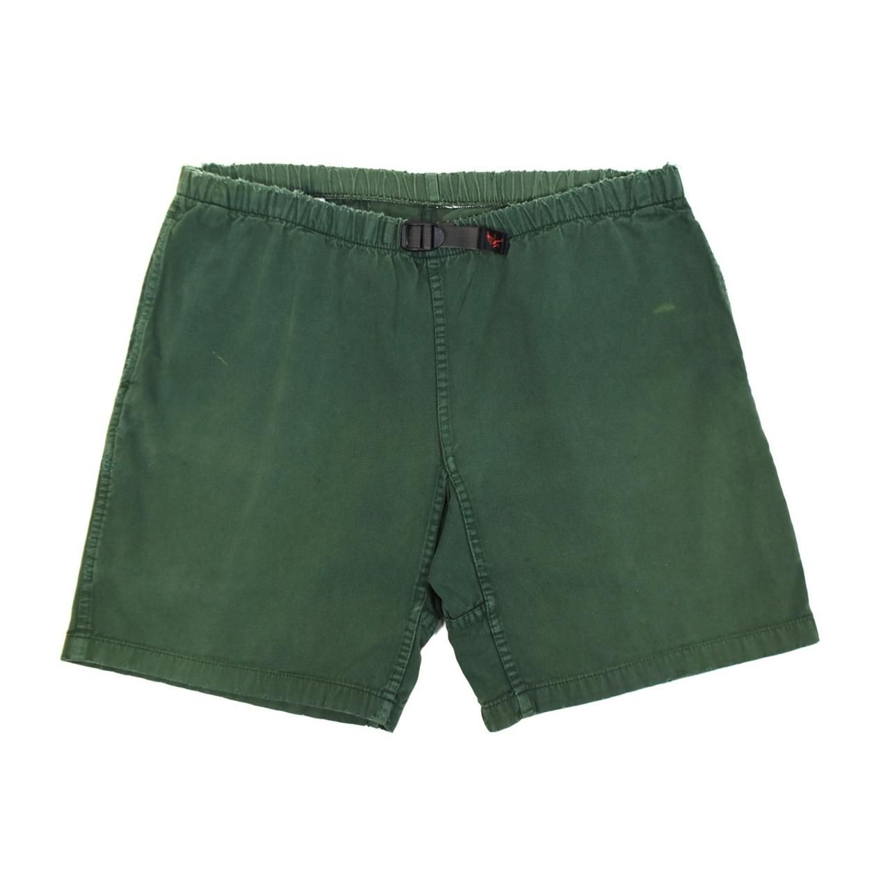 Late1980Early1990s GRAMICCI Cotton climbing shorts S MADE IN USA Green MISSION WEB STORE