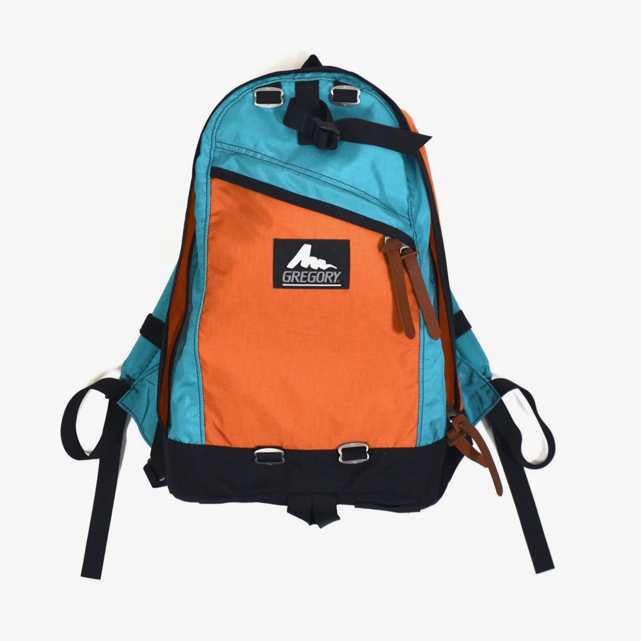 2000s GREGORY Daypack MADE IN USA Turquoise blueOrange