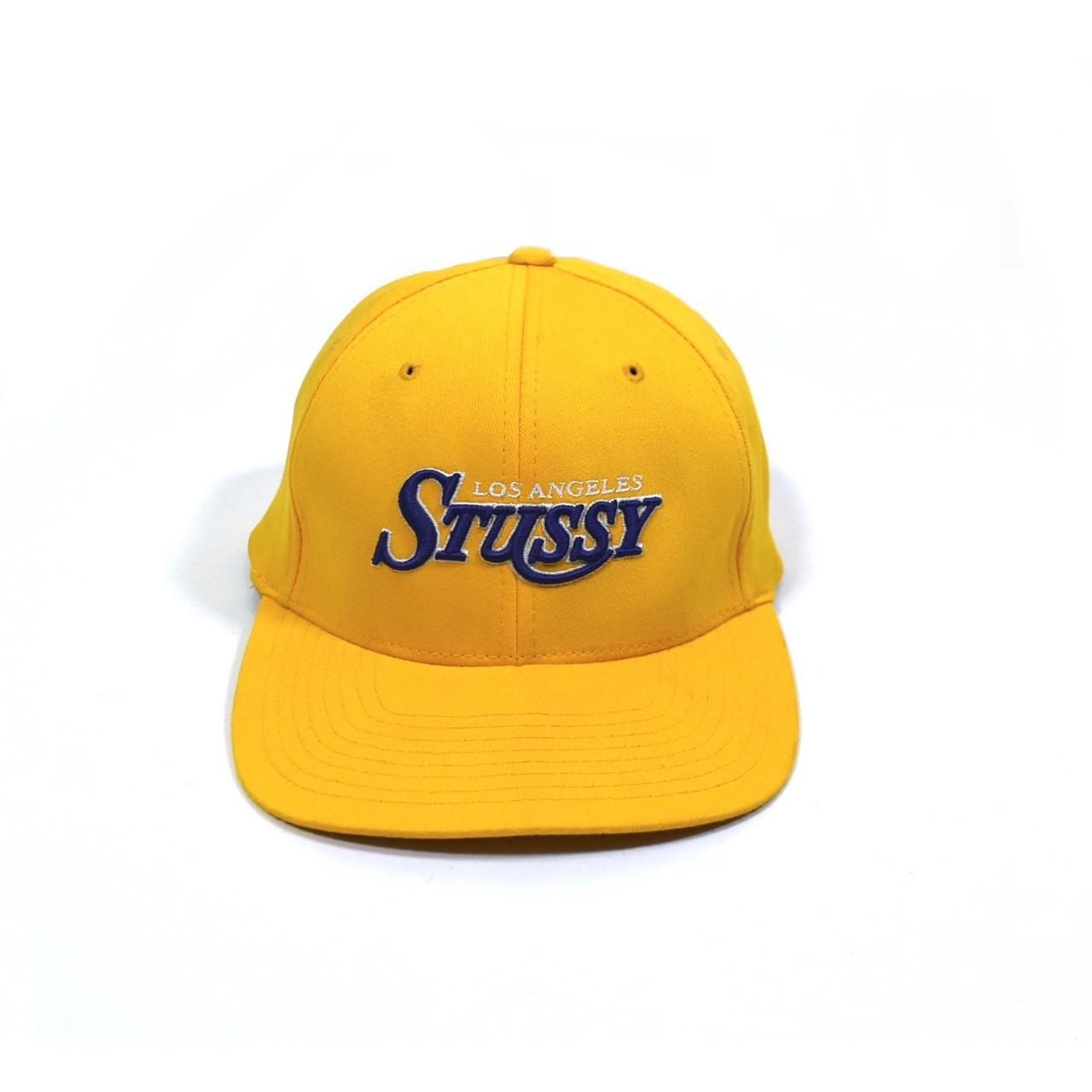 1990s STUSSY 6-Panel cap Yellow