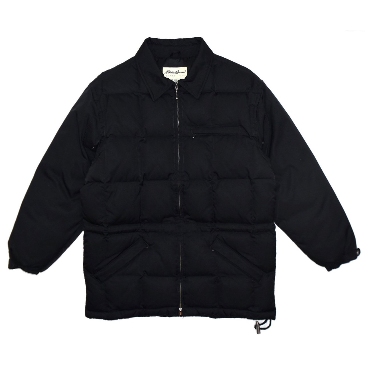 1990s Eddie Bauer Down jacket M Black