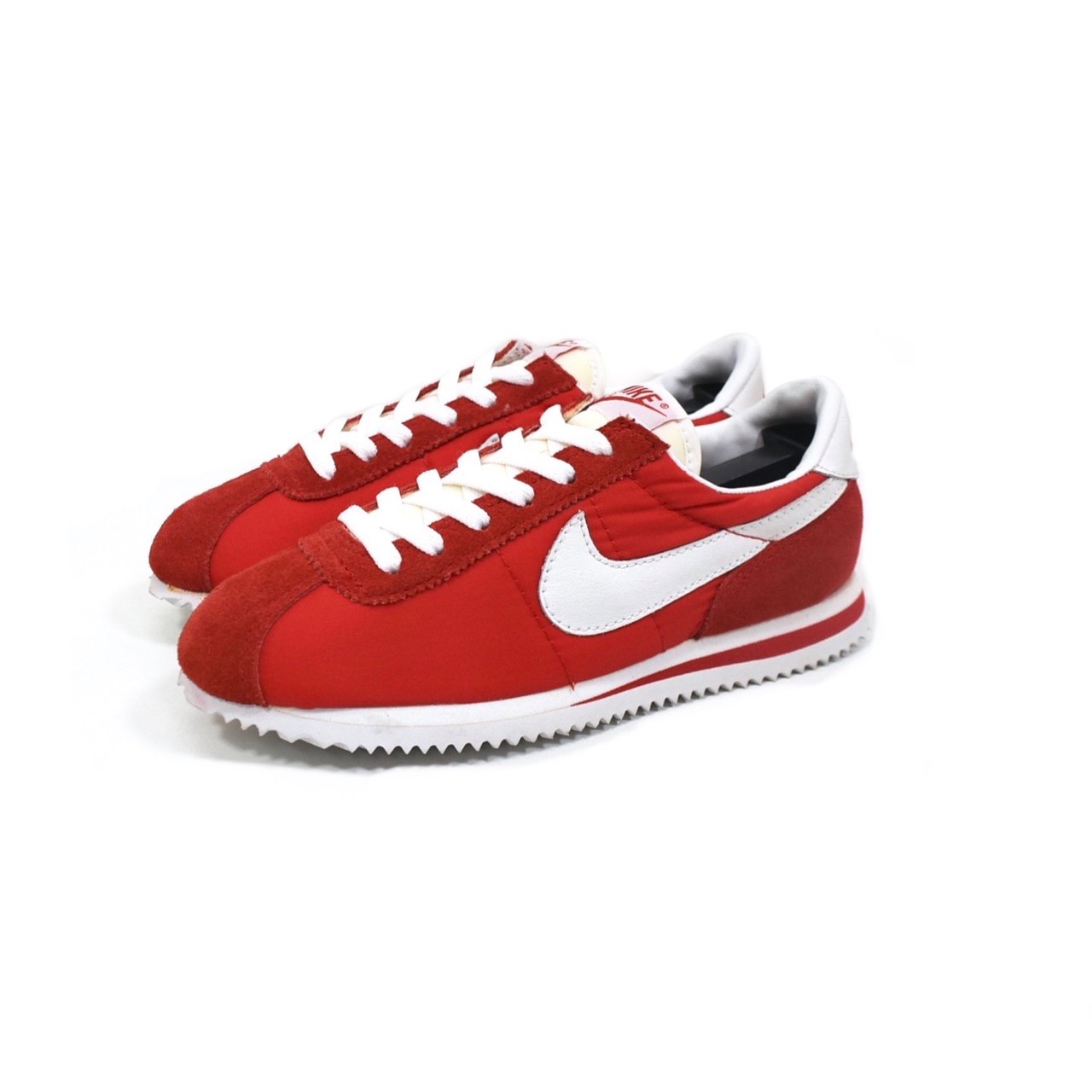 DEAD STOCK 1997 NIKE Nylon Cortez US5(23.5cm) RedWhite