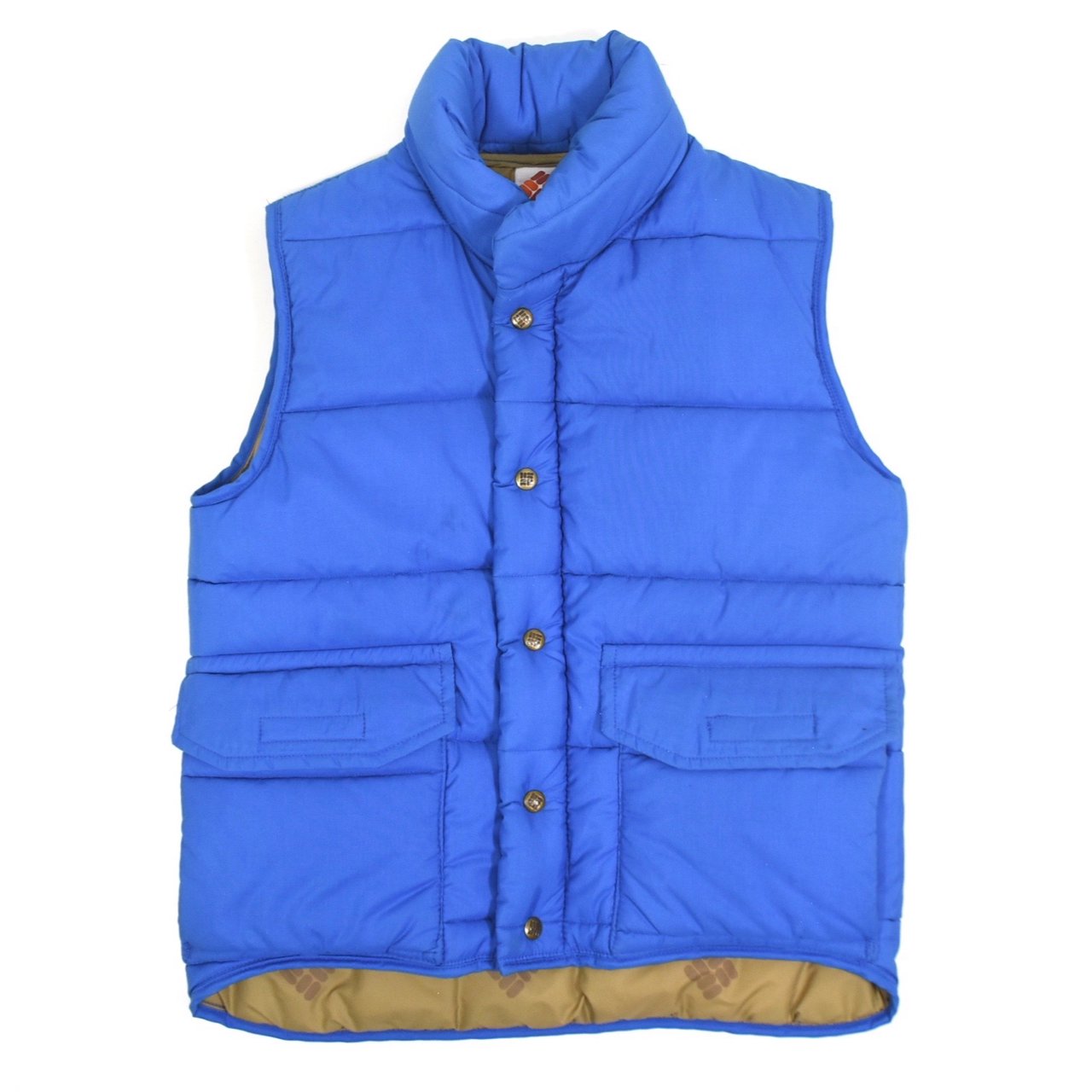 1980s COLUMBIA Puffer vest S MADE IN USA 