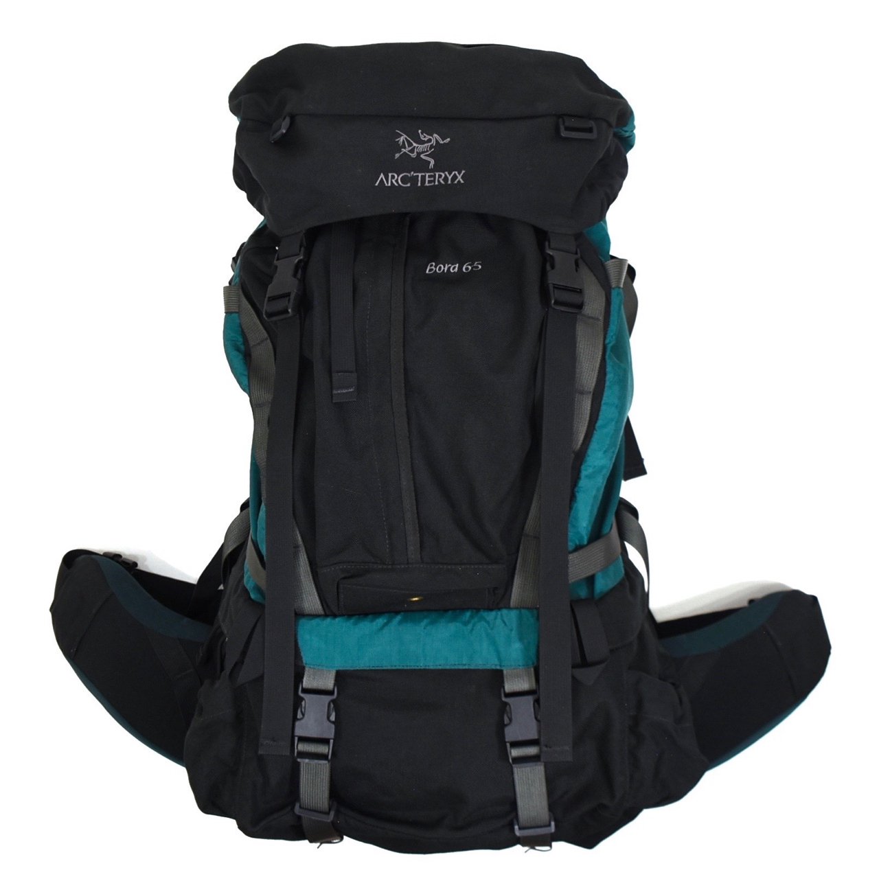 1990s ARC'TERYX Bora 65 Backpack MADE IN CANADA Turquoise green 
