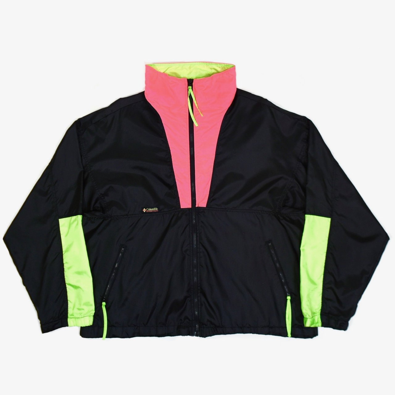 1990s COLUMBIA Nylon jacket L Black