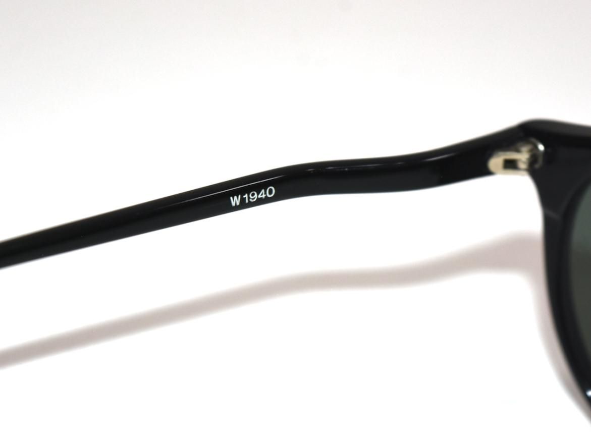 1990s B&L Ray-Ban W1940 MADE IN USA Black - MISSION WEB STORE