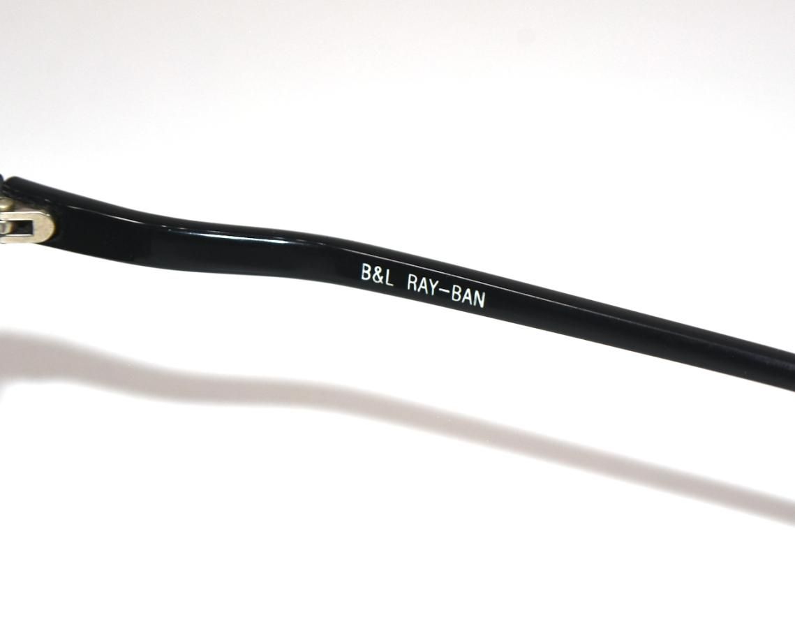 Ｂ＆Ｌ RAY BAN Ｗ１９４０ 1990s B&L Ray-Ban W1940 MADE IN USA Black - MISSION WEB STORE