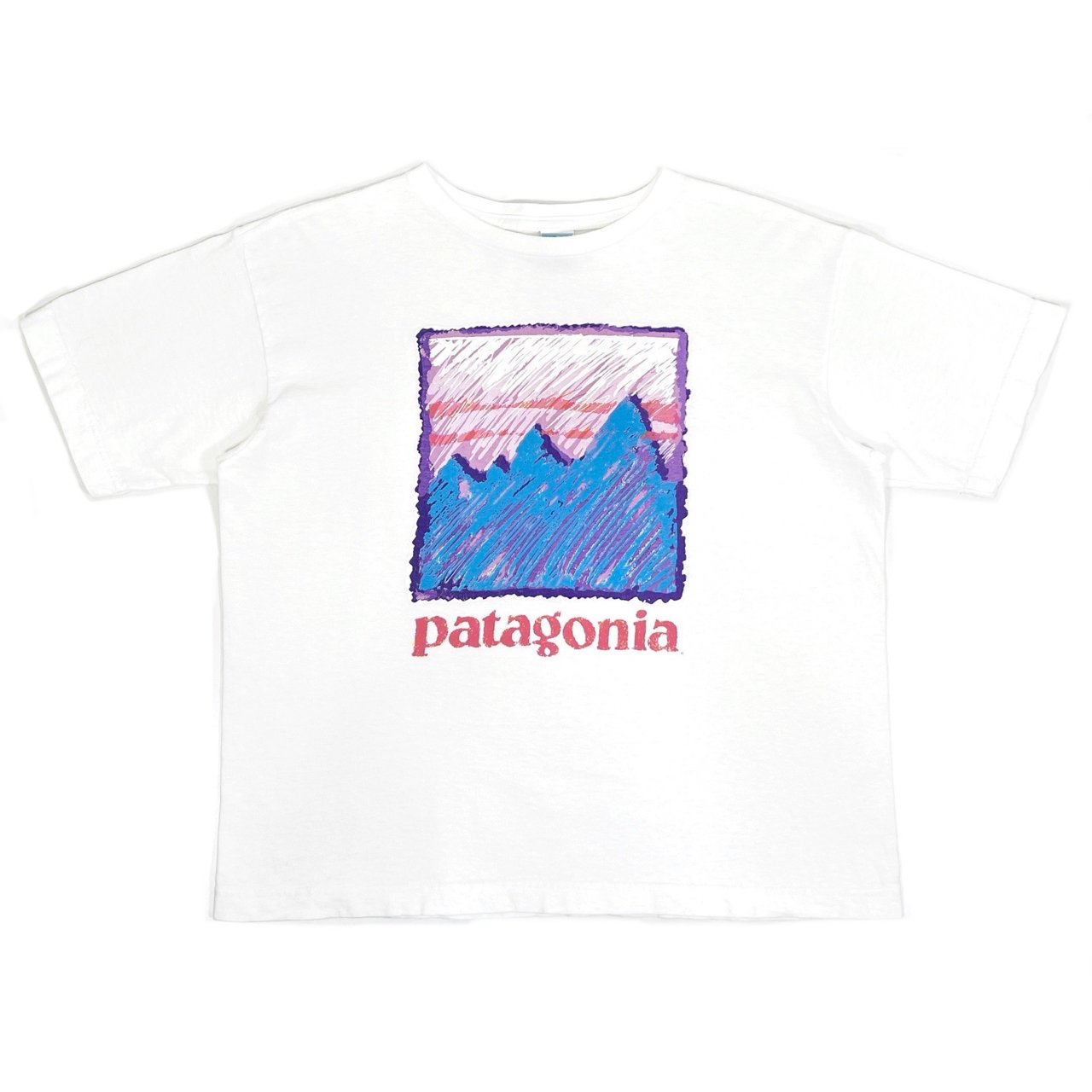 1990s PATAGONIA S/S Tee Kid's L MADE IN USA 