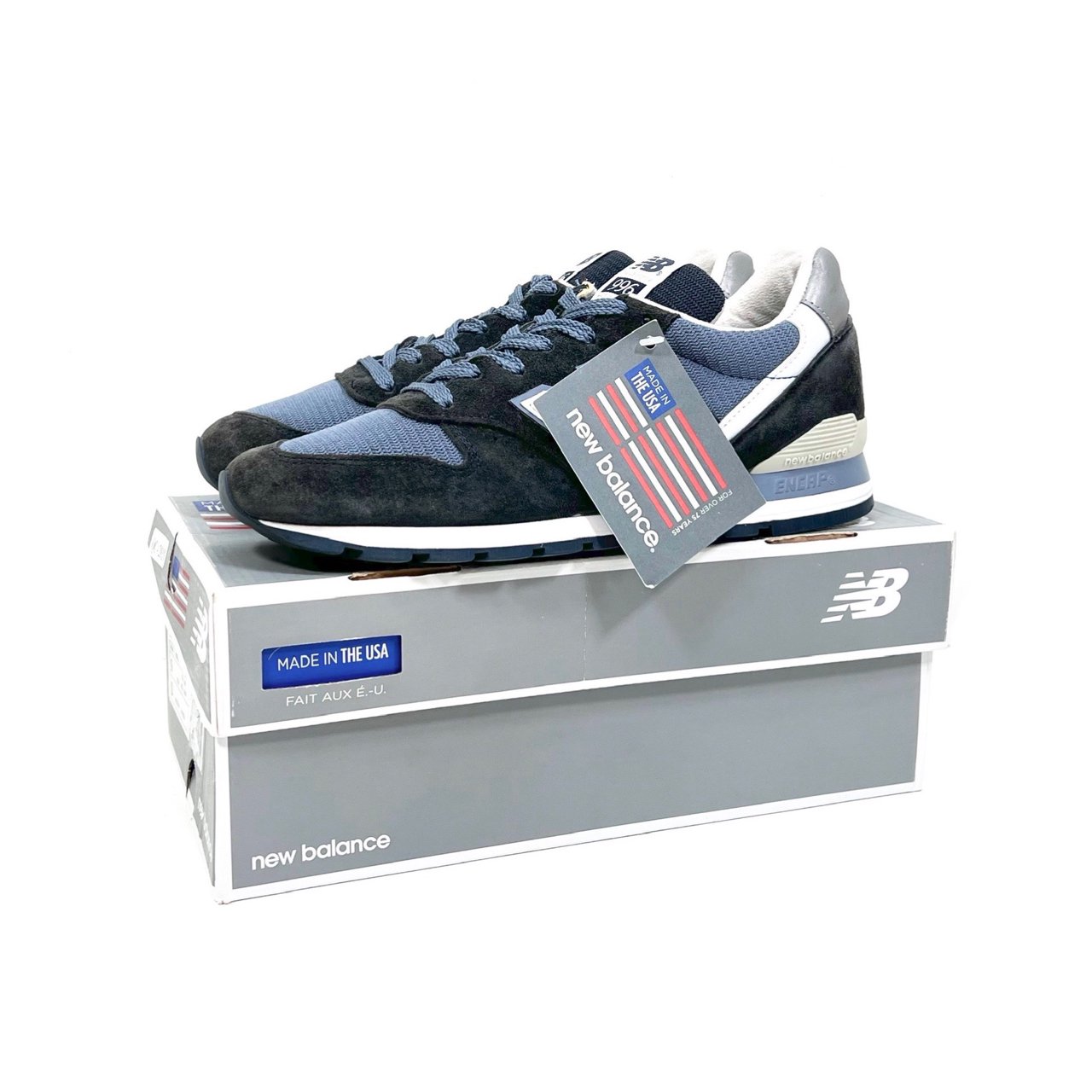 2016 NEW BALANCE 996 US9(27cm) MADE IN USA Navy - MISSION WEB STORE
