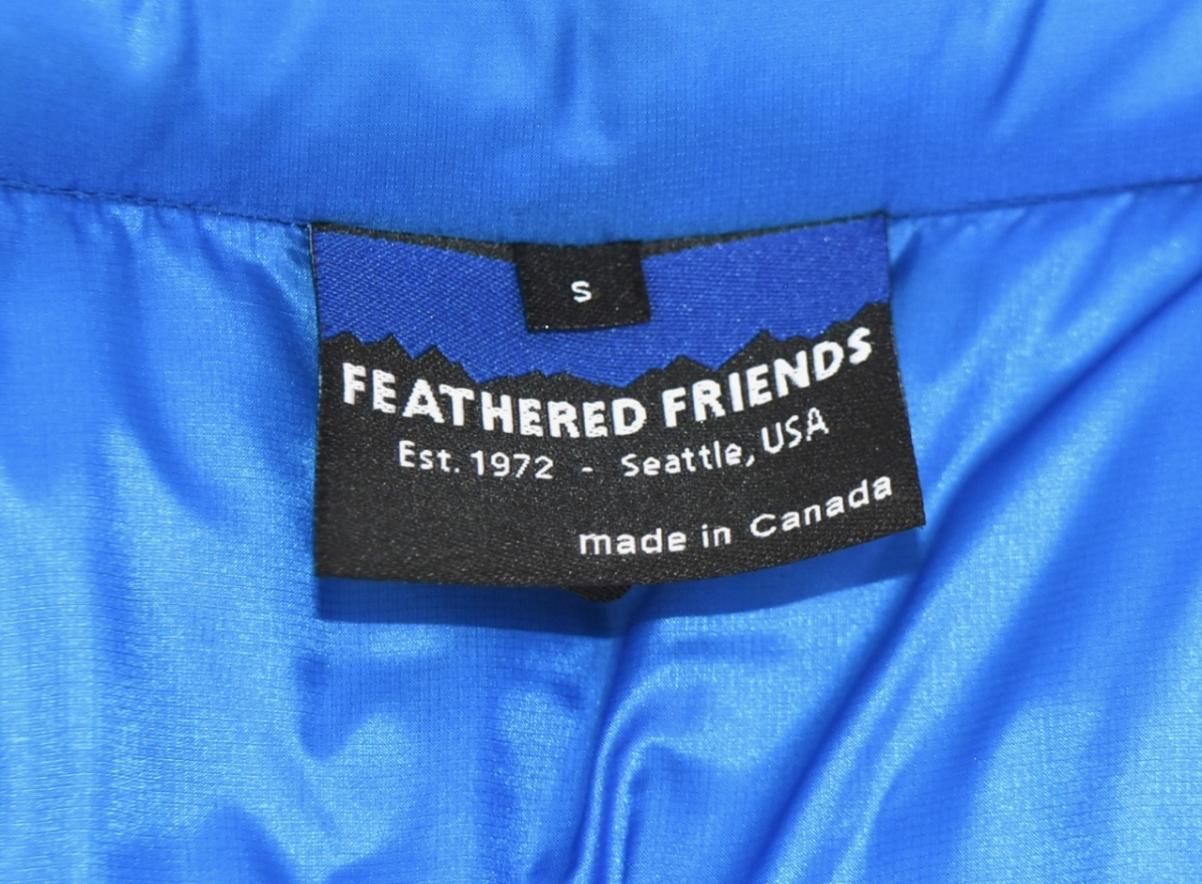 2010s FEATHERED FRIENDS Helios vest S MADE IN CANADA Blue