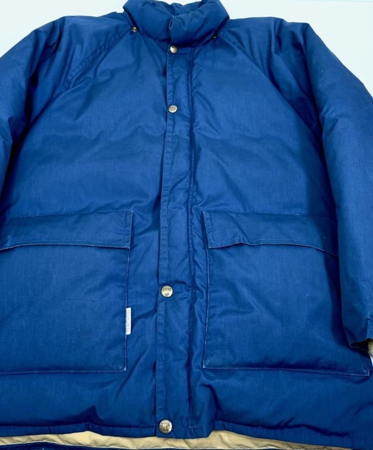 1970s TRAILWISE BERKELEY Goose down jacket S MADE IN USA Blue - MISSION WEB  STORE