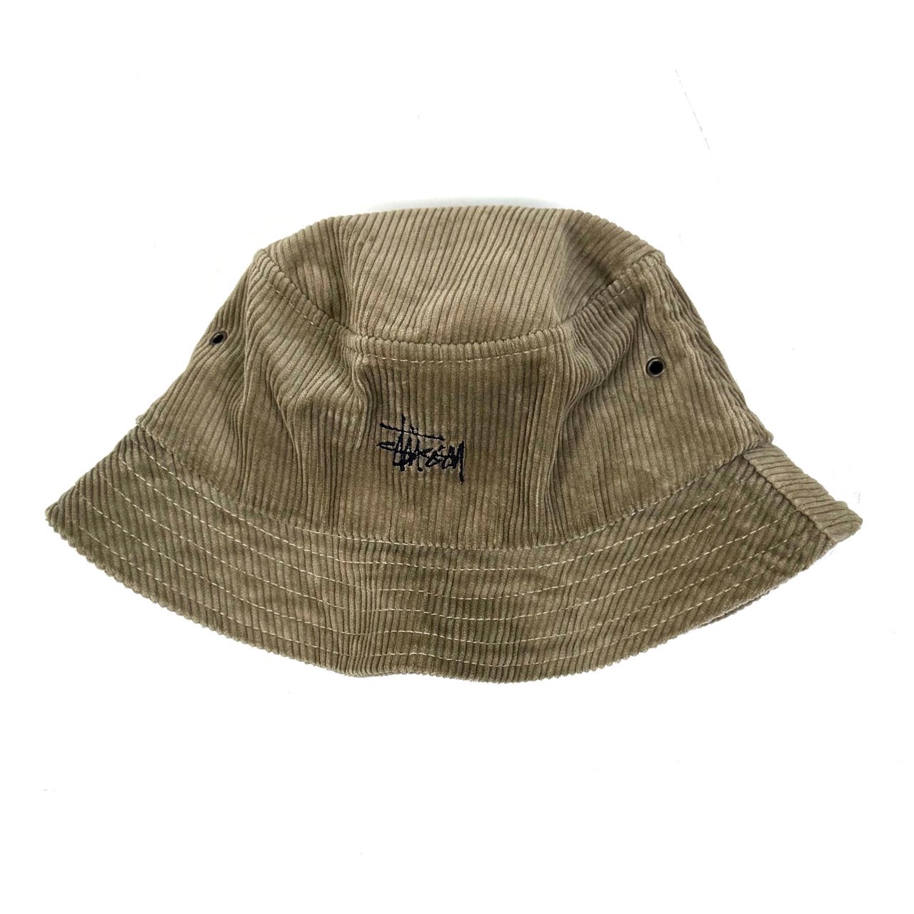 1990s STUSSY Corduroy Bucket hat S/M MADE IN USA Beige