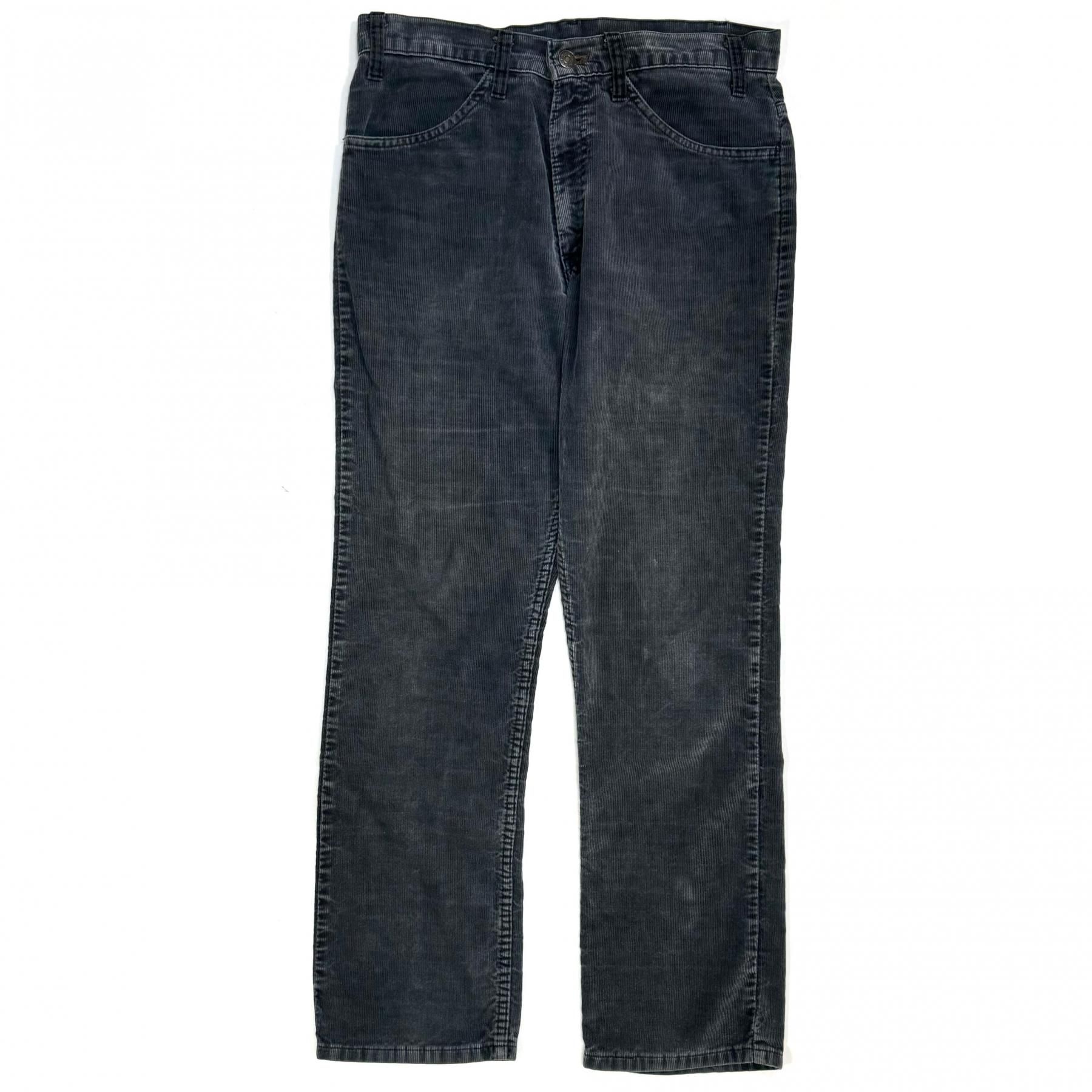 1986 LEVIS 519 Corduroy W33 L29 MADE IN USA Black
