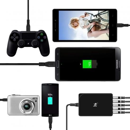 マイクロUSBケーブル 80CM micro アンドロイド Android usb2.0 データケーブル 2A 急速充電 高速データ転送対応 - ACアダプター専門通販サイト・オンラインショップ サクル株式会社