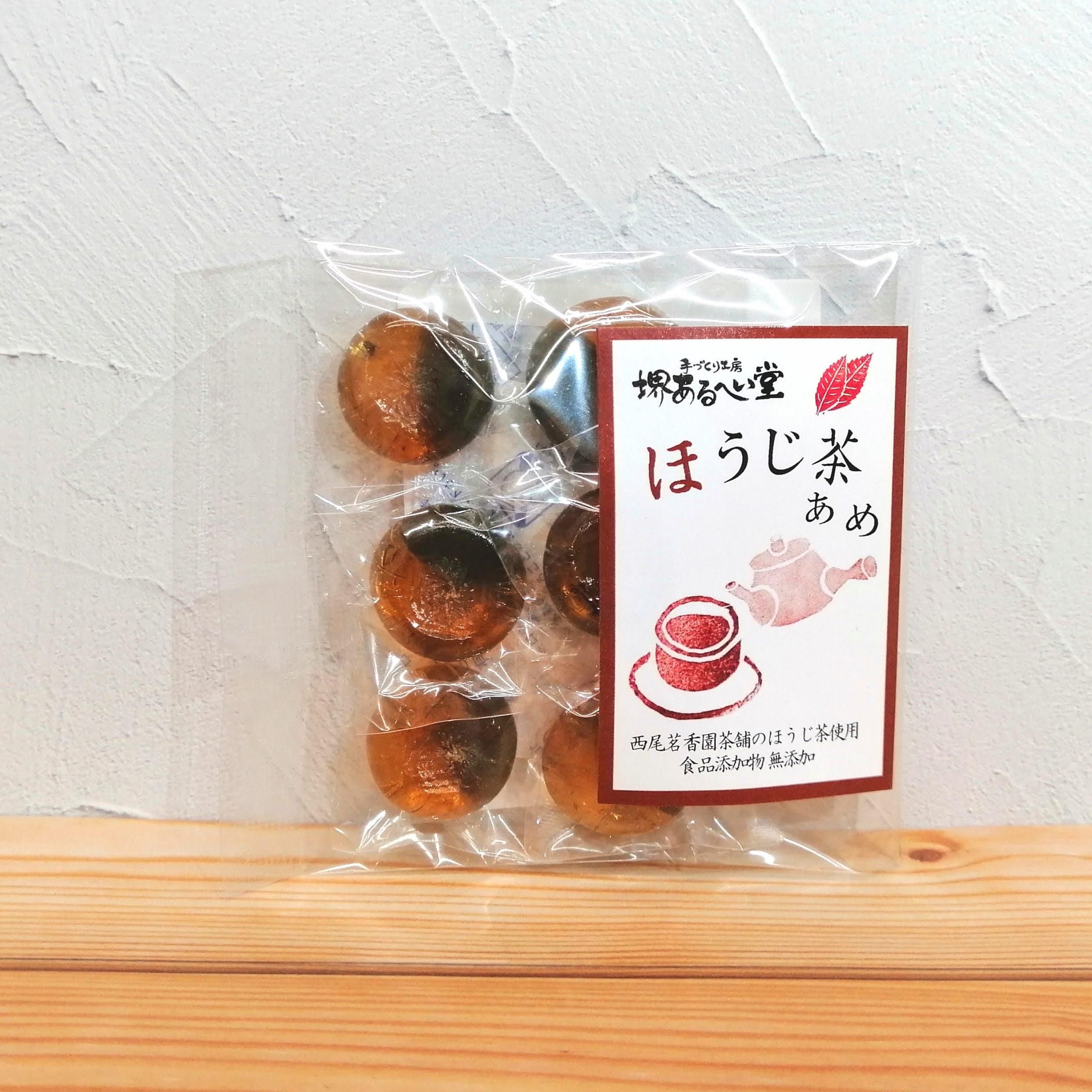 ほうじ茶飴6粒入り 西尾茗香園茶舗さんのほうじ茶 あめ専門店 あるへいどう ほうじ茶飴6粒入り 西尾茗香園茶舗さんのほうじ茶 あめ専門店 あるへいどう