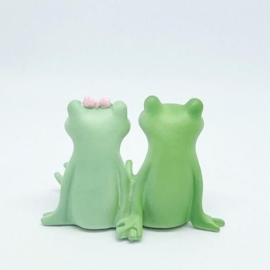 コポーお座りカエルカップル | 仲良しカエルCopeauコポーのインテリア