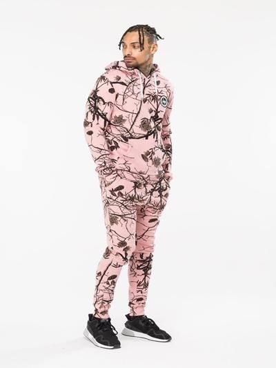 ハイプ【Hype】リアルカモ パーカー セットアップ メンズ ロゴ入り