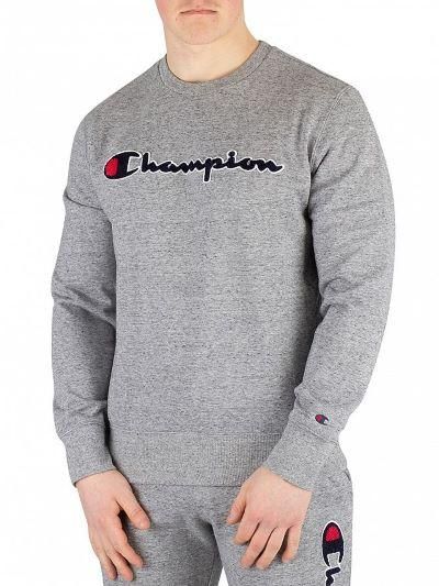 チャンピオン　ツイードスウェット　セットアップ チャンピオン【CHAMPION】スウェット セットアップ ロゴ文字入り