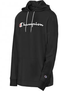 チャンピオン【CHAMPION】スクリプトロゴ パーカー＆ジョガーパンツ ロゴ入り コットン セットアップ ブラック メンズ