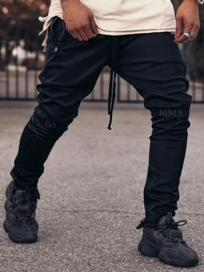 GUAPI【グアピ】ジョガーパンツ ブラック