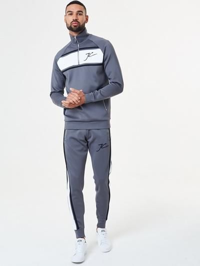 ジェイムソンカーター 日本未入荷 ジャージ メンズ通販 セットアップ グレー ブランドロゴ入り ポリエステル生地 コントラストライン入り ジェイムソンカーター 日本未入荷 ジャージ メンズ通販 セットアップ グレー ブランドロゴ入り ポリエステル生地 コントラストライン入り