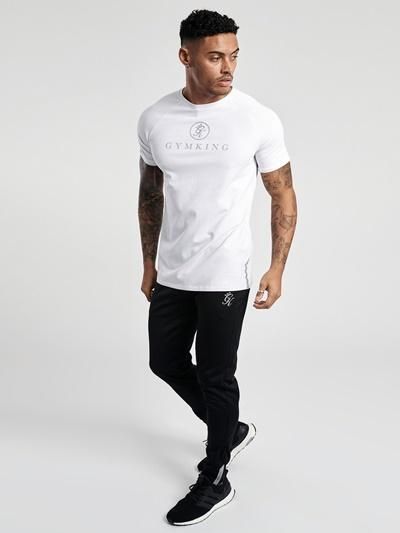 Gym King ジムキング 半袖Tシャツ 通販 | ホワイト ブランドロゴ