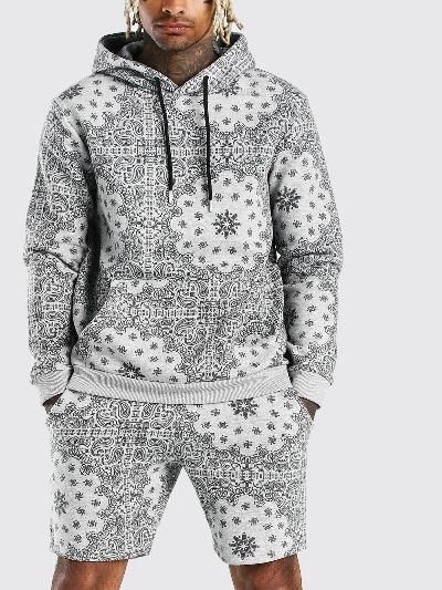 boohoo 日本未入荷 パーカー ショートパンツ セットアップ 通販