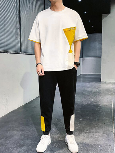 半袖Tシャツ&ジョガーパンツ セットアップ 日本未入荷 メンズ専門通販 