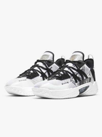 ナイキ【Nike】ジョーダン One Take II バスケットボール スニーカー メッシュタン ホワイト