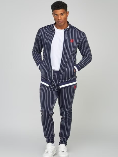 Siksilk ストライプ柄ジャージセットアップ 日本未入荷 メンズ