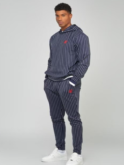 Siksilk ストライプ柄ジャージセットアップ 日本未入荷 メンズ Siksilk ストライプ柄ジャージセットアップ 日本未入荷 メンズ