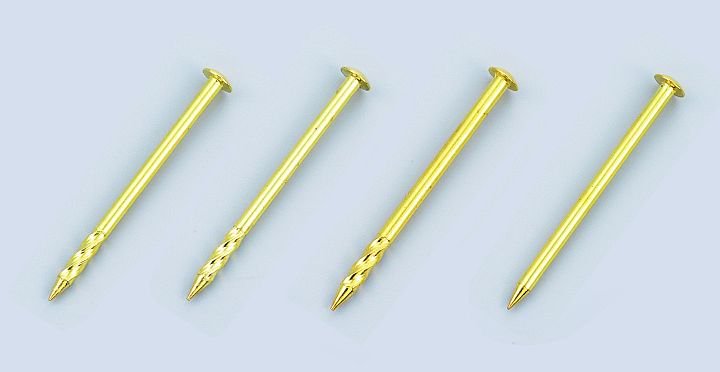 真鍮釘 ﾈｼﾞｷﾘ 太長 (4kg) 2.0×34 1箱 パチンコ台釘 パチンコ用品
