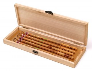 斑竹筆管特製筆  五種セット