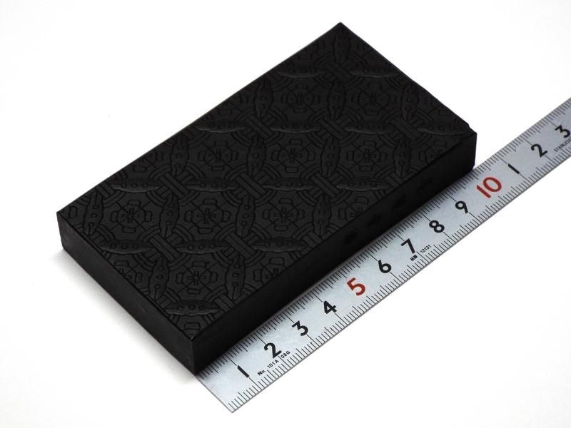 百選墨 NO.90 金錠紋 鉱物性油煙墨 - 書道用具専門店 西本皆文堂