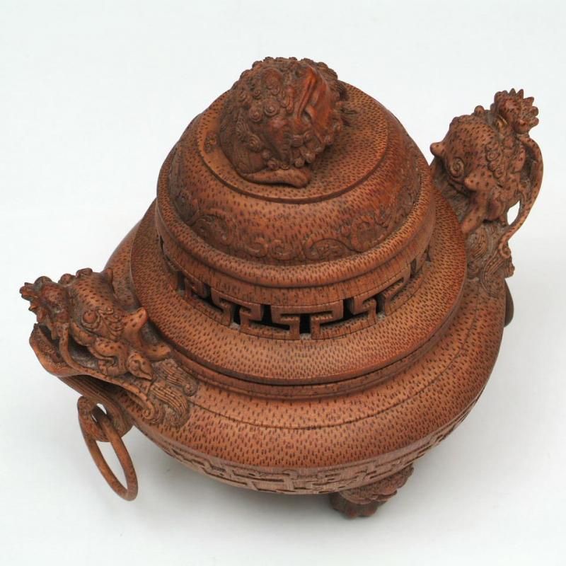 清 古交趾香炉 魚耳双耳 三つ足 箱付 茶事/茶道具★時代物★ 楽天市場】茶道具 聞香炉の通販