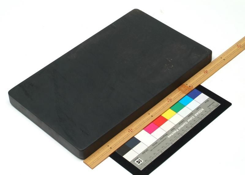 【ゆう】　◆歙州門字硯（水波眉子紋・金星／八吋）◆羊毛大筆「天遊（特大）」 ゆう】 ◇歙州門字硯（水波眉子紋・金星／八吋）◇羊毛大