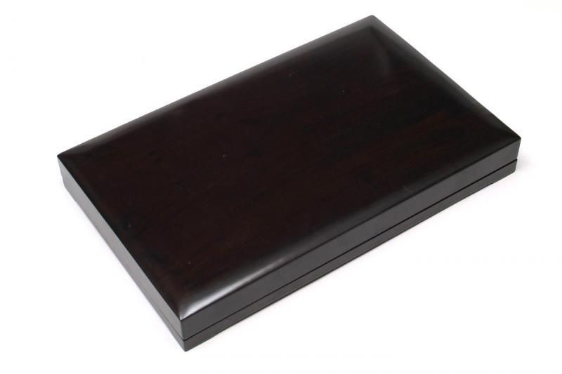 清時代　書道家 旧咸品 老坑•旧水坑/歙州 硯/長眉子紋硯/ [極上品] 水坑 歙州 眉子紋長方大硯 13.6インチ - 書道用具専門店 西本皆